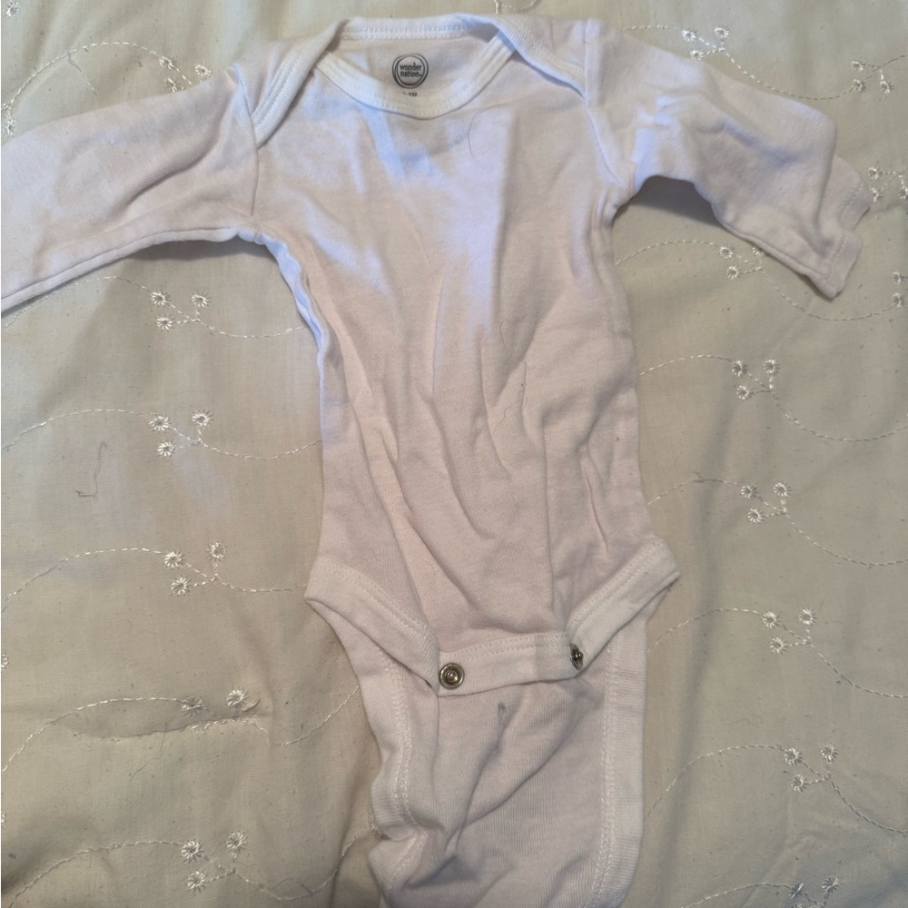 Classic White Baby Bodysuit